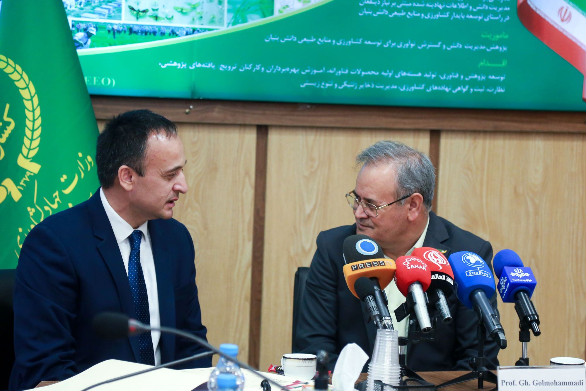 دیدار رئیس سازمان تحقیقات، آموزش و ترویج کشاورزی با نماینده جدید فائو 