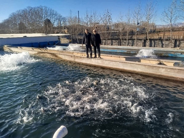 تحویل ۲۹ دستگاه هوادهی اسپلش به پرورش‌دهندگان ماهی شهرستان قزوین با هدف افزایش بهره‌وری تولید