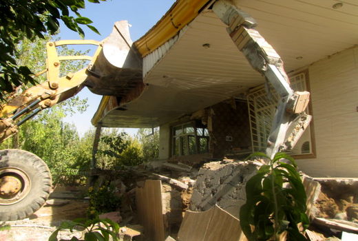 5 هکتار از اراضی زراعی و باغی رباط کریم به چرخه تولید بازگشت