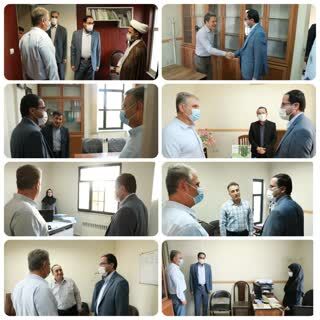 بازدید رییس سازمان جهاد کشاورزی استان قزوین از مدیریت تعاون روستایی