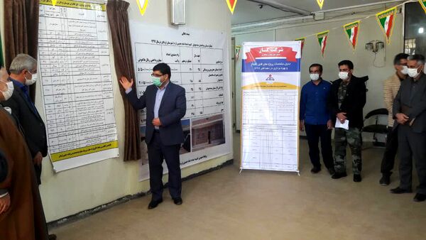 بهره برداری از پنچ پروژه بخش کشاورزی در شهرستان لردگان