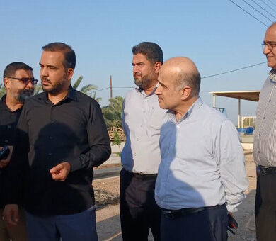 بازدید سرزده رئیس سازمان شیلات ایران از پروژه های شیلاتی خوزستان