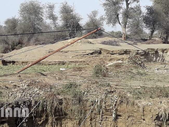 خسارت سیل به بخش کشاورزی استان سیستان و بلوچستان 2