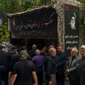 تعاون روستایی با برپایی موکب شهدای سازمان، از عزاداران مراسم تشییع رهبر شهید انقلاب پذیرایی کرد