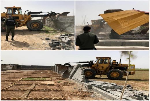 ۱۱ هکتار از اراضی کشاورزی قزوین آزادسازی شد 