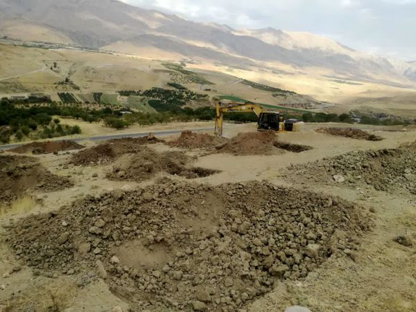 توسعه باغات در بیش از 100هکتار از اراضی شیب دارشهرستان اردل