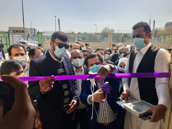 ساختمان جدید مرکز قرنطینه گیاهی شهرستان مرزی میرجاوه افتتاح شد 