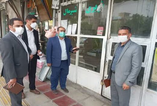 پلمپ 5 واحد نانوایی در شهرستان آوج