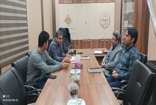 دیدار رئیس اداره امور عشایر استان قزوین با بخشدار کوهین 