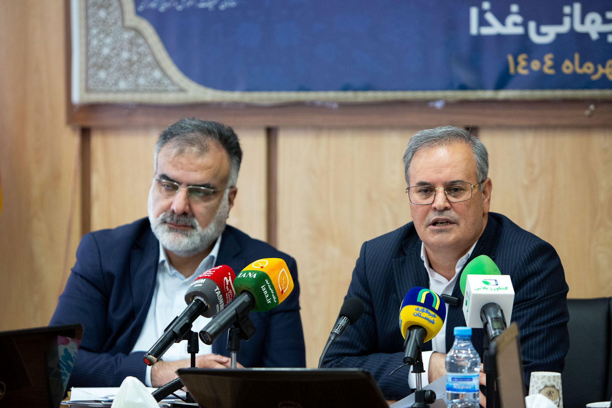  نشست خبری رئیس سازمان تات 