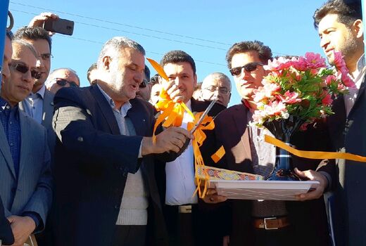 افتتاح پروژه ۵۵۹ هکتاری آبیاری نوین در گلپایگان با حضور وزیر جهاد کشاورزی