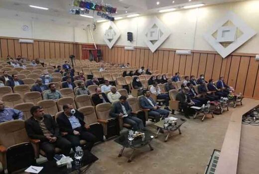 مراسم تکریم و معارفه مدیرشهرستان تیران وکرون