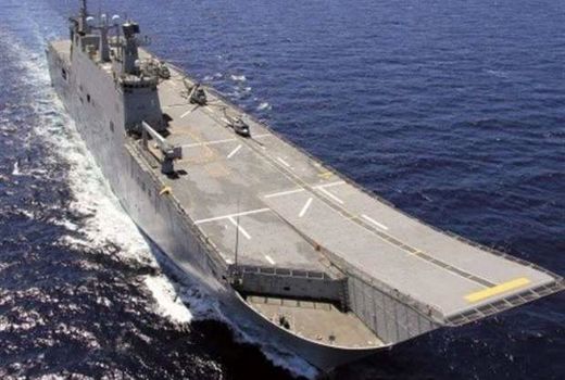 ترکیه صاحب ناو هواپیما بر می‌شود
