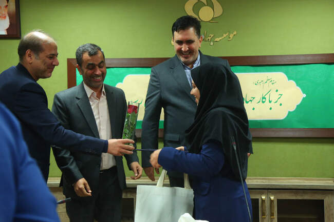 مراسم گرامیداشت روز زن در موسسه جهاد استقلال  