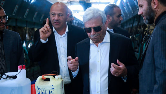  بازدید وزیر امنیت غذایی پاکستان از شرکت شمه شیر 