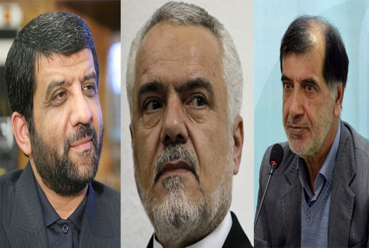 ضرغامی میزبان باهنر و رحیمی
