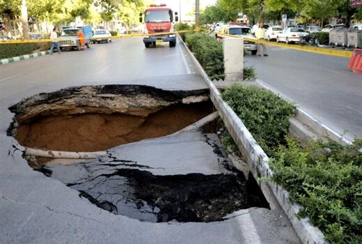 14 استان کشور، درگیر فرونشست زمین شدند