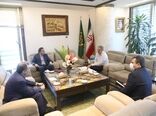 نشست مشترک رئیس سازمان جهاد کشاورزی گیلان با حضور دکتر زارع استاندار گیلان با دکتر خاوازی وزیر جهاد کشاورزی