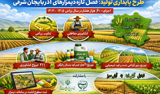 طرح پایداری تولید؛ فصل تازه دیمزارهای آذربایجان شرقی