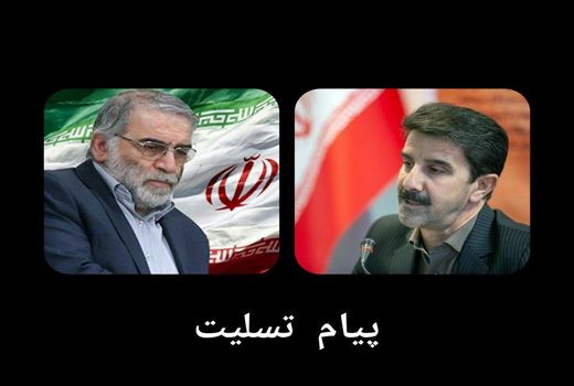 پیام تسلیت رئیس سازمان جهاد کشاورزی استان کرمانشاه در پی شهادت محسن فخری زاده