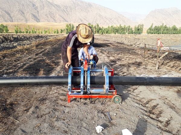 438 ھکتار از اراضـی دره‌شهر به سیسـتم نوین آبیاری تجهیز می‌شوند