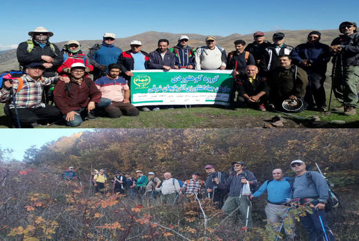 پیمایش جنگل برازین ارسباران توسط گروه کوهنوردی سازمان جهادکشاورزی آذربایجان شرقی
