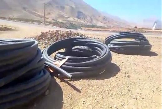 تجهیز 70 هکتار از اراضی کشاورزی روستای رستم آباد به سیستم های نوین آبیاری