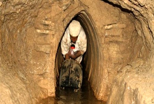 اختصاص دومیلیارد تومان برای لایروبی و احیای قنات‌ها‌ در کاشان