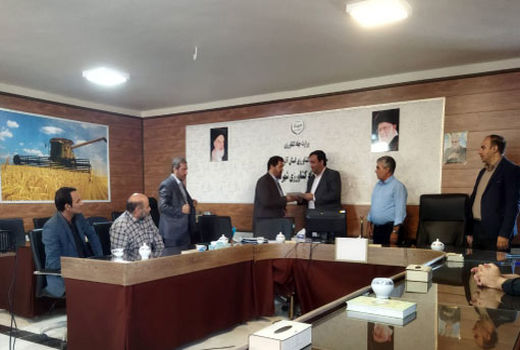 تودیع و معارفه مسئول حراست مدیریت جهاد کشاورزی شهرستان هریس