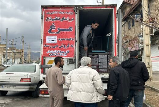 توزیع سیار مرغ منجمد در فارس ادامه دارد