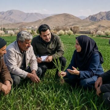 معماری شبکه‌های هم‌افزا در زیست‌بوم‌های کشاورزی