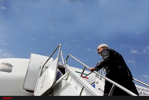 ظریف عازم پرتوریا شد