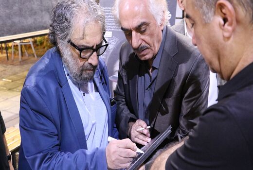 ضیافتی با حضور مسعود کیمیایی در عمارت نوفل‌لوشاتو