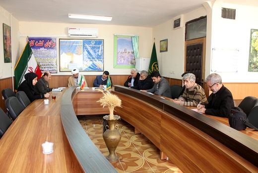 اولین جلسه هماهنگی کارگروه روستایی وعشایری ستاد دهه فجر شهرستان فاروج برگزارشد 