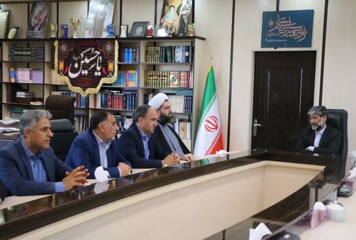 دیدار سرپرست سازمان جهاد کشاورزی آذربایجان‌غربی با رئیس کل دادگستری استان 