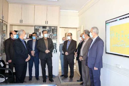 بازدید مدیر کل پدافند غیر عامل استان کردستان از سایت سرور این سازمان