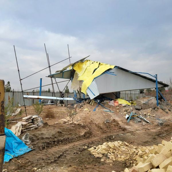 تخریب ۱۶ بنای غیرمجاز در اراضی کشاورزی شهرستان قزوین