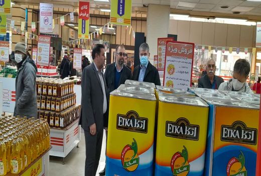 بازدید میدانی وزیر جهاد کشاورزی از بازار مواد غذایی در طرح فجر تا فطر 