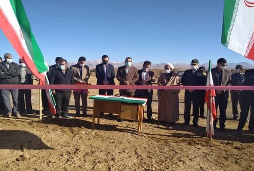 افتتاح شبکه آبیاری و زهکشی در سرچهان