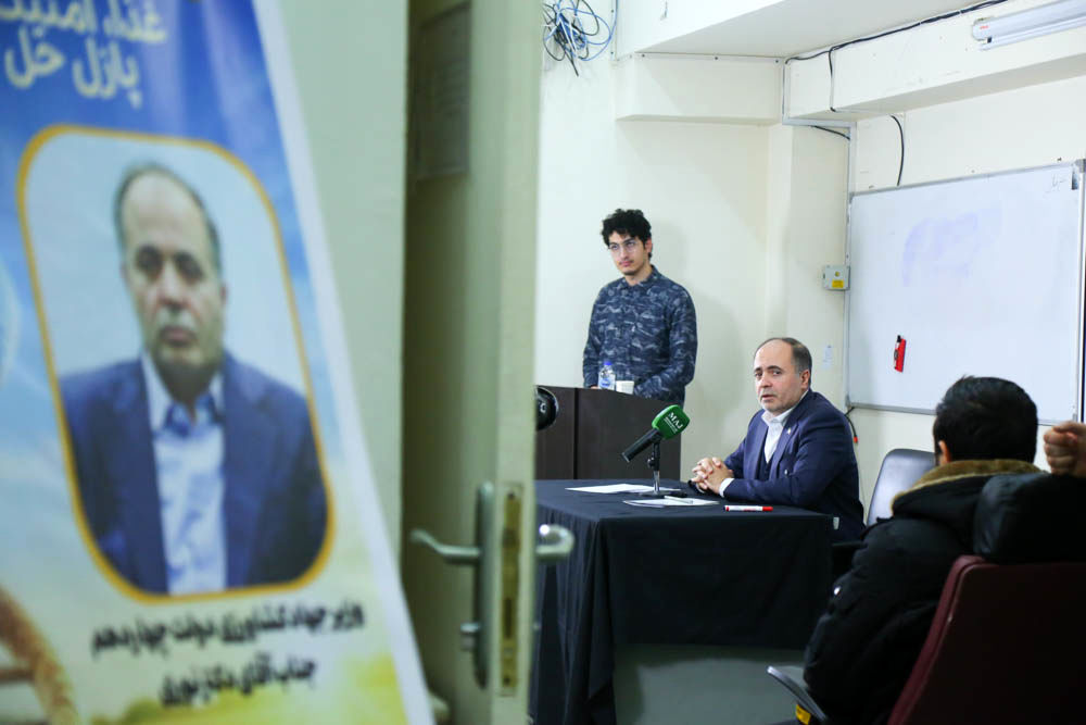  دیدار وزیر جهاد کشاورزی با دانشجویان دانشگاه شهید بهشتی 