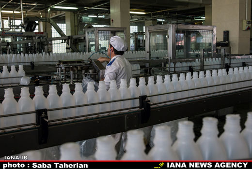 خط تولید فرآورده‌های لبنی