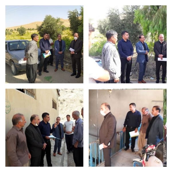بازدید از مجتمع باغبانی روستاهای نیدوله علیا و سفلی‌ شهرستان چرداول