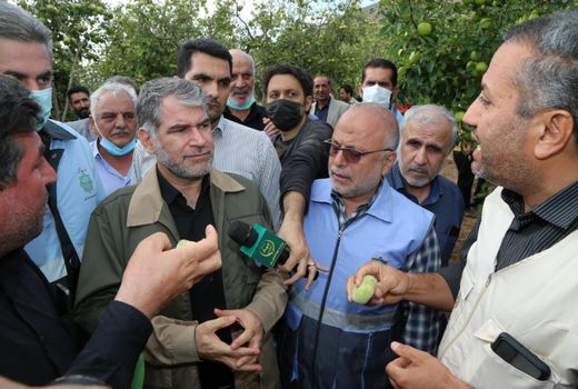 گزارش تصویری بازدید وزیر جهاد کشاورزی از اراضی سیل زده در شهرستان فیروزکوه و دماوند