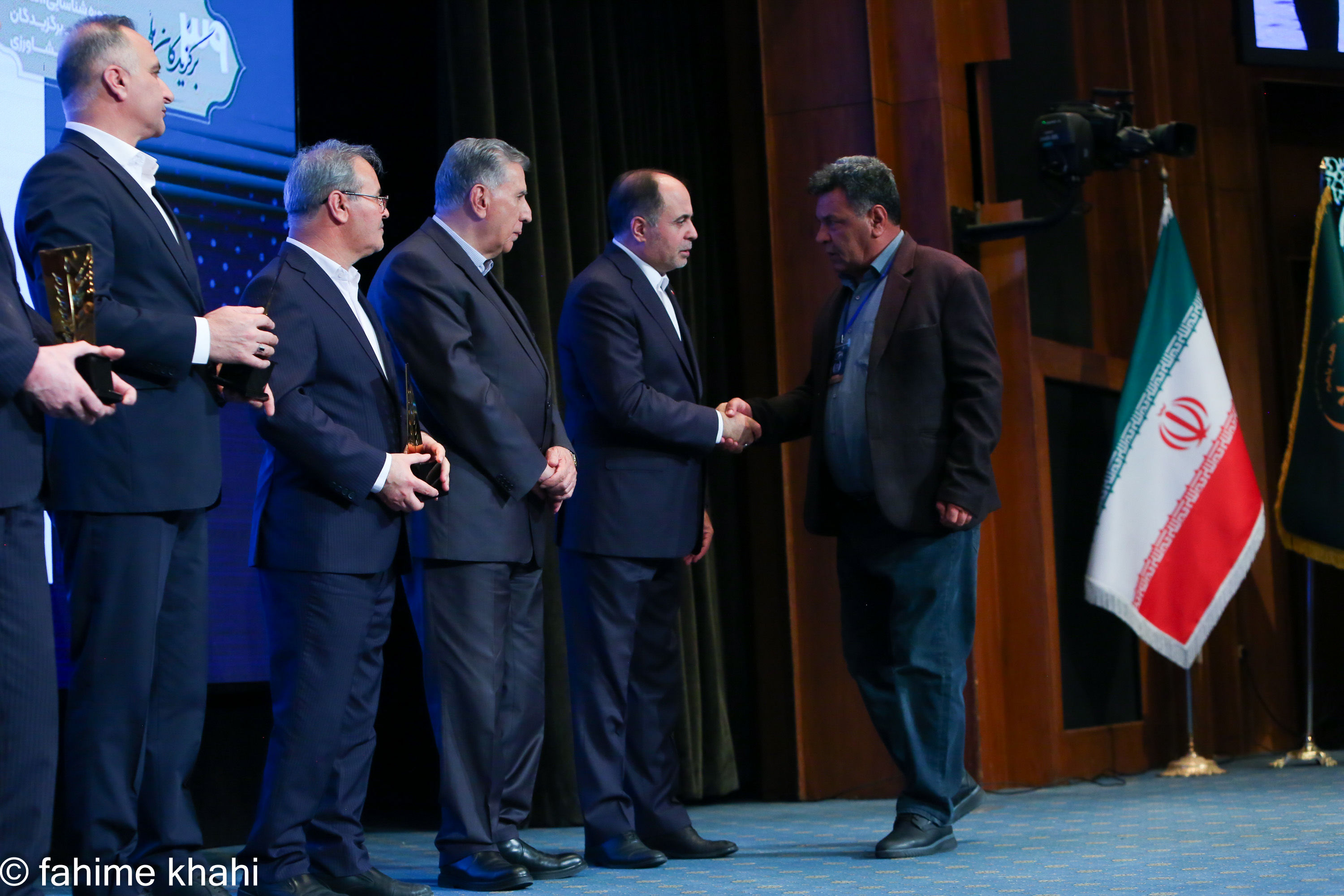 تجلیل از برگزیدگان ملی بخش کشاورزی 