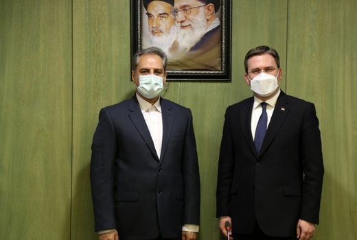 دیدار وزیر جهاد کشاورزی جمهوری اسلامی ایران با وزیر امور خارجه صربستان