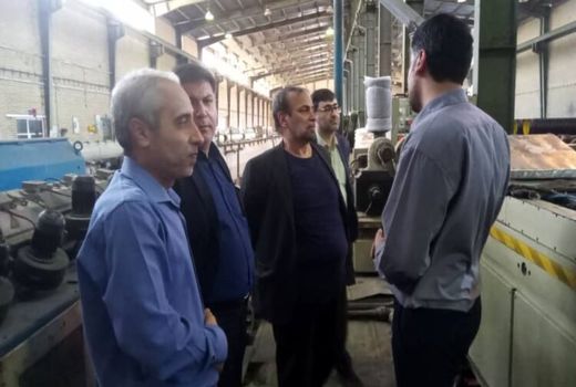 بازدید مدیرعامل و رئیس هیات مدیره شرکت جهاد استقلال از کارخانه جهاد زمزم اهواز