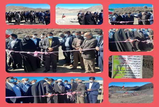 سد هنزاء بافت به بهره برداری رسید