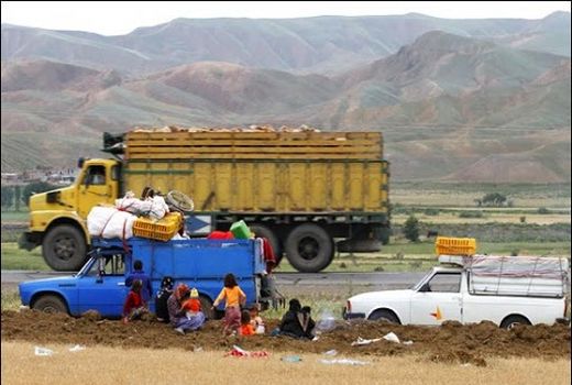 روش کوچ عشایر بختیاری تغییر کرد 