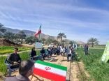سومین روز از کاروان ترویج الگوی کشت ملی محصولات زراعی در خنج برگزار شد