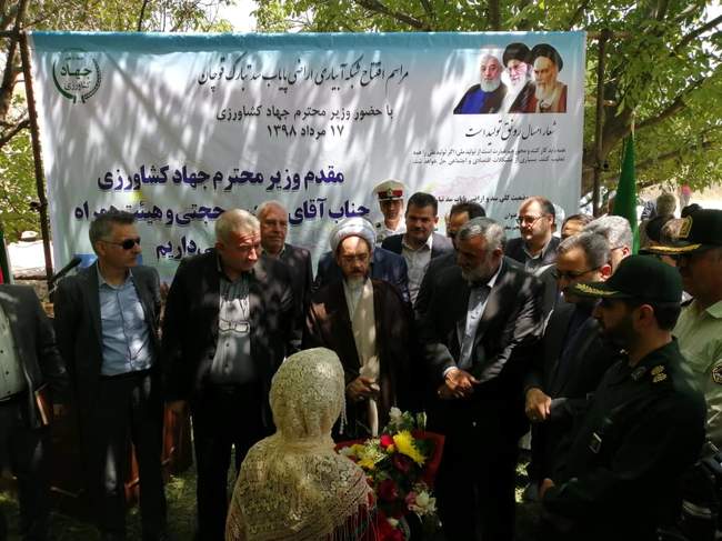 بازدید و افتتاح پروژه های کشاورزی استان خراسان رضوی توسط وزیر جهاد کشاورزی